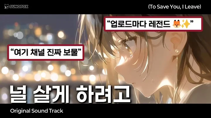 널 살게 하려고 공식 영상 썸네일