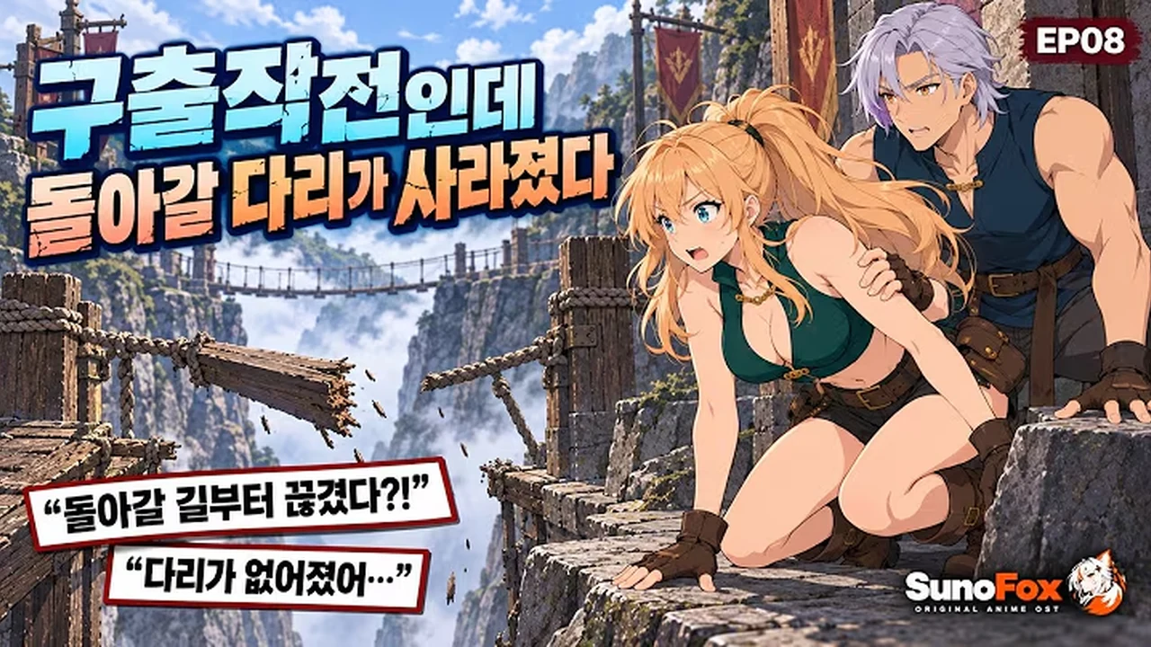 구출작전인데, 돌아갈 다리가 사라졌다 공식 영상 표지
