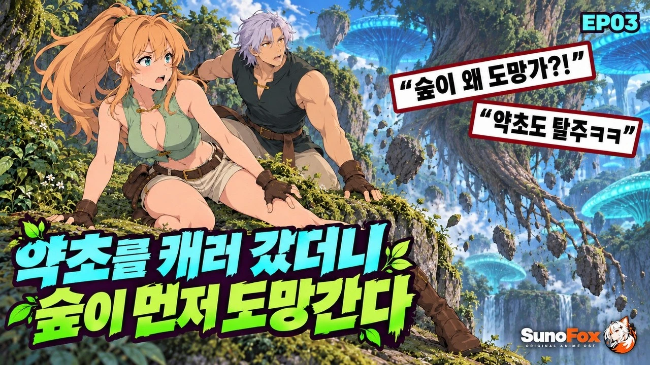 약초를 캐러 갔더니, 숲이 먼저 도망간다 공식 영상 썸네일