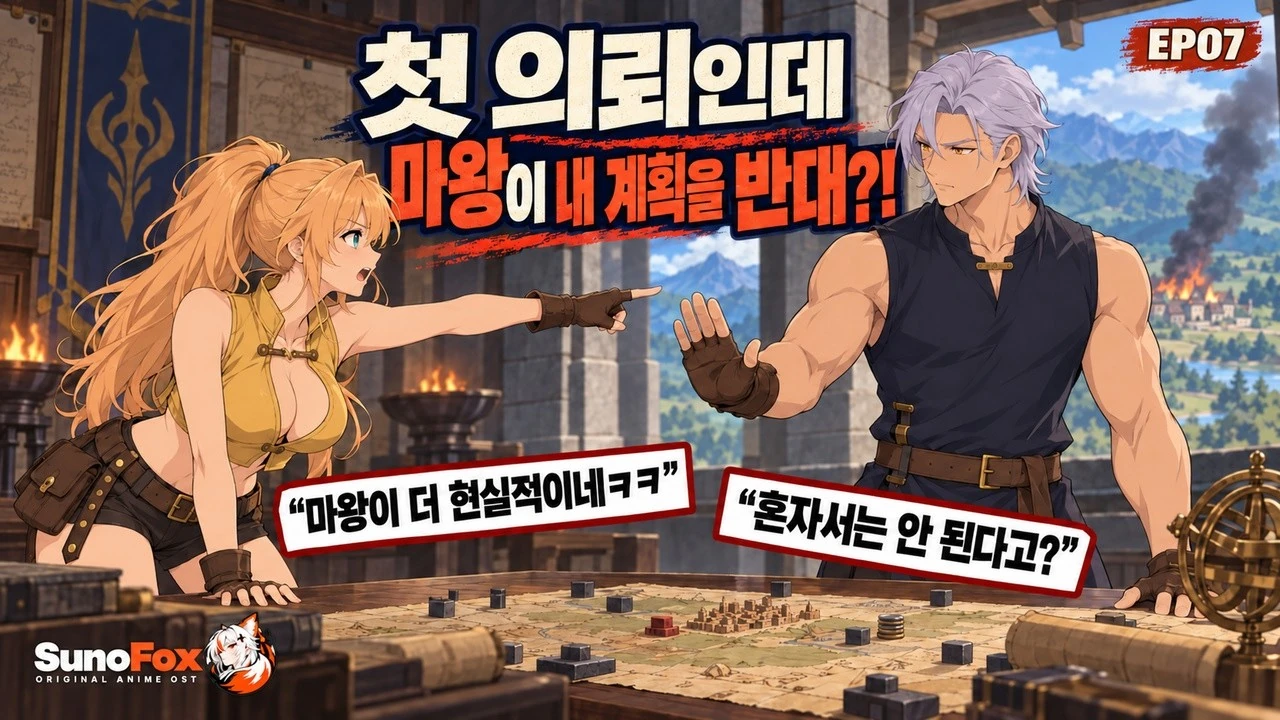 첫 의뢰인데, 마왕이 제 계획을 반대합니다 공식 영상 표지