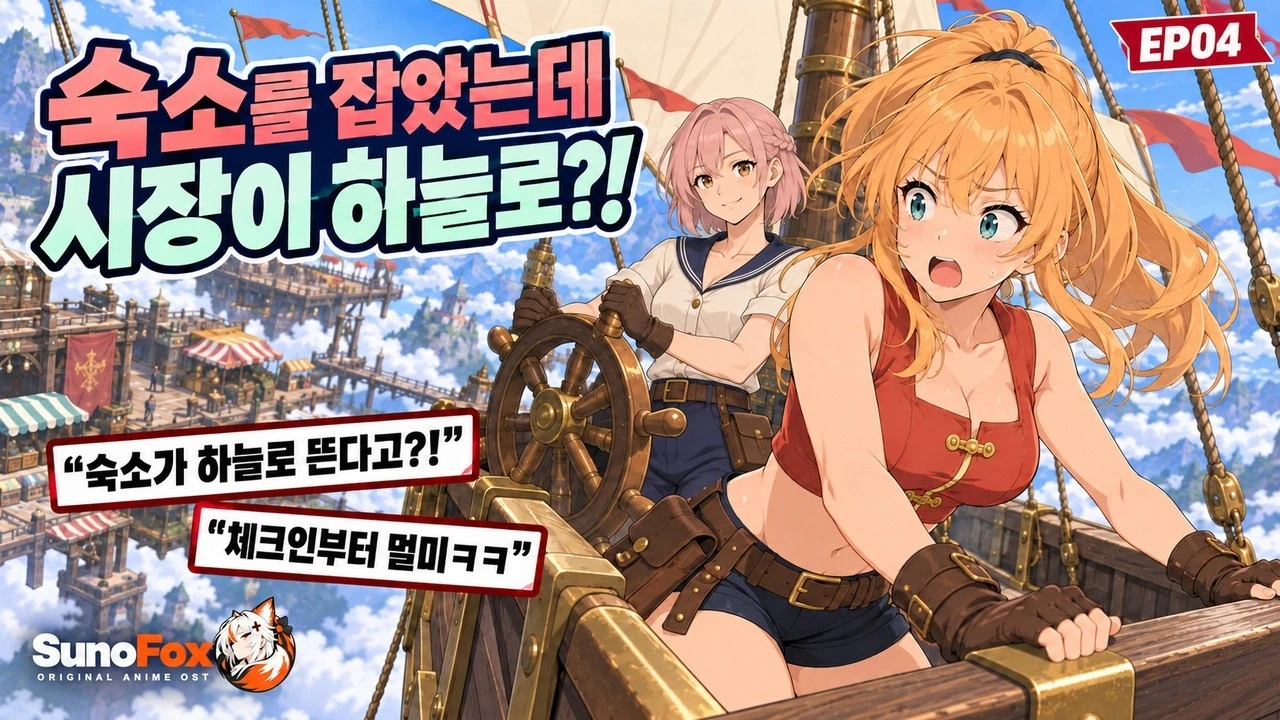 숙소를 잡았는데, 시장이 하늘로 떠버렸다 공식 영상 썸네일
